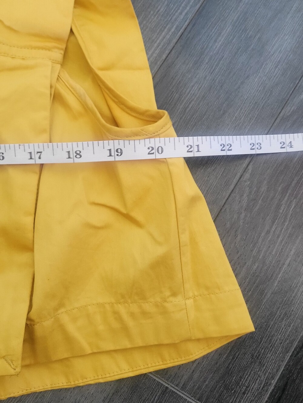 NWT ZARA Mustard Yellow Sleeveless Jacket - Size M Utility Style Jacket - Picture 11 of 11